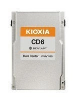 Disque dur SSD Kioxia CD6-R 3.84TB U.3 PCIe Gen4 1x4 TLC | KCD61LUL3T84