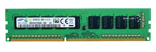 Mémoire RAM 1x 8GB Samsung ECC UNBUFFERED DDR3 1600MHz PC3-12800 UDIMM | M391B1G73QH0-YK0