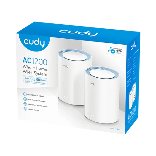 Point d'accès Cudy M1200(2-PACK) 2.4 GHz | 5 GHz 867 Mbps 802.11 a/b/g/n/ac