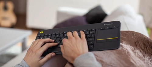 Clavier Sans fil Logitech K400 Plus Tv QWERTZ