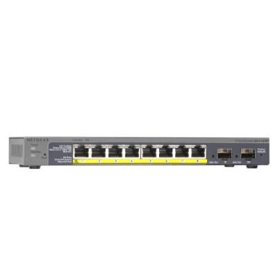 Przełącznik Netgear GS110TP-200EUS | 512 kB | 20 Gb/s | 8x Port Ethernet