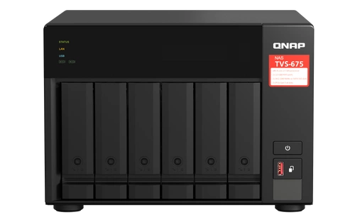 Serveur NAS QNAP TVS-675-8G 6x SSD | HDD SATA 8GB RAM