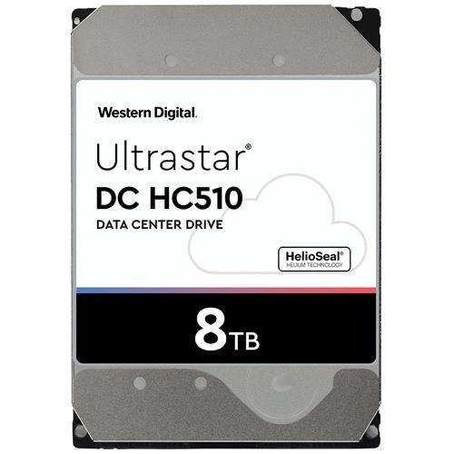 Disque dur Western Digital Ultrastar DC HC510 (He10) 3.5'' HDD 8000GB 7200RPM SATA 6Gb/s 256MB | 0F27505