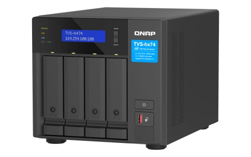 Serveur NAS QNAP TVS-h474-PT-8G 4x SSD | HDD SATA 8GB RAM