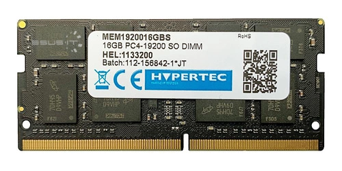 Mémoire RAM 1x 16GB HYPERTEC SO-DIMM DDR4 2400MHz PC4-19200 | MEM1920016GBS 