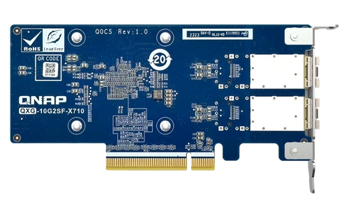 Carte réseau QNAP QXG-10G2SF-X710 2x SFP+ 10Gbps