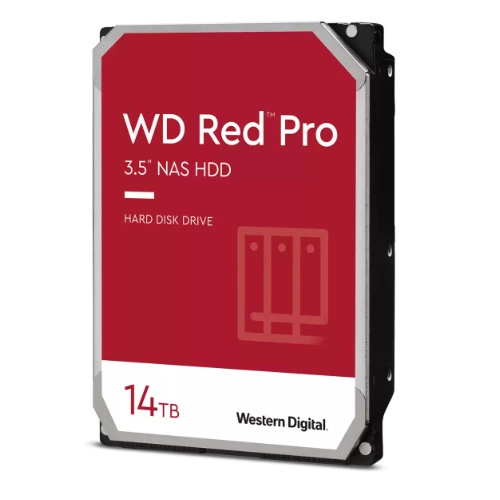 Disque dur Western Digital  RED PRO 3.5'' HDD 14TB 7200RPM SATA 6Gb/s 512MB | WD142KFGX