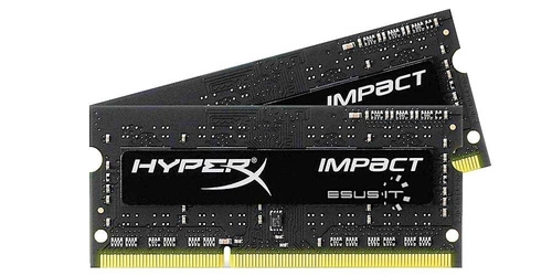 Mémoire RAM 2x 4GB Kingston SO-DIMM DDR3 1600MHz PC3-12800 | HX316LS9IBK2/8