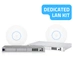 Kit Ubiquiti dédié à la construction d'un réseau local de 30 à 50 utilisateurs