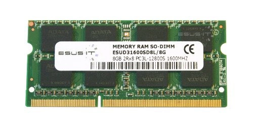 Mémoire RAM 1x 8GB ESUS IT SO-DIMM DDR3 1600MHz PC3-12800 | ESUD31600SD8L/8G