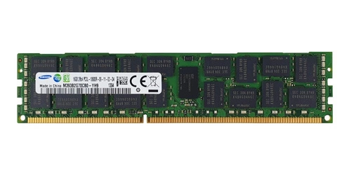 Mémoire RAM 1x 16GB Samsung ECC REGISTERED DDR3 2Rx4 1333MHz PC3-10600 RDIMM | M393B2G70CB0-YH9