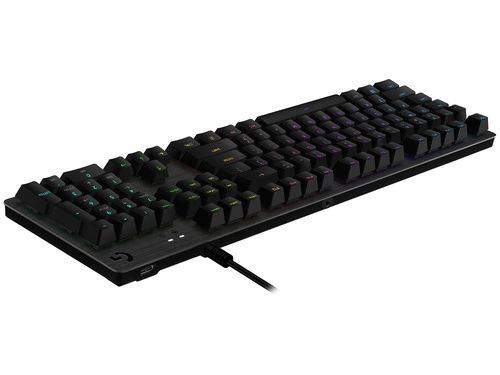Clavier Câblés Logitech G G513 CARBON LIGHTSYNC RGB Mechanical Gaming Keyboard, GX Brown QWERTY