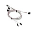 Supermicro Cable Mini SAS HD to 4 SATA 90/90/75/75/75cm | CBL-SAST-0556