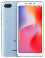 Xiaomi Redmi 6 13,8 cm (5.45") Dual SIM 4G Micro-USB 3 GB 64 GB 3000 mAh Niebieski