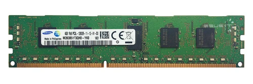 Mémoire RAM 1x 4GB Samsung ECC REGISTERED DDR3 1Rx8 1600MHz PC3-12800 RDIMM | M393B5173QH0-YK0