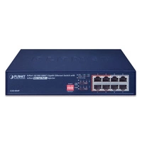 Commutateur Planet GSD-804P 8x 1Gb 60 W PoE