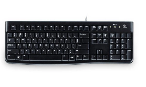 Clavier Câblés Logitech K120 Corded Keyboard QWERTZ
