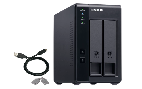 QNAP TR-002 2x SSD | HDD 3.5 » unité d'extension