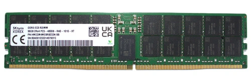Mémoire RAM 1x 96GB Hynix ECC REGISTERED DDR5 2Rx4 4800MHz PC5-38400 RDIMM | HMCGM4MEBRB233N