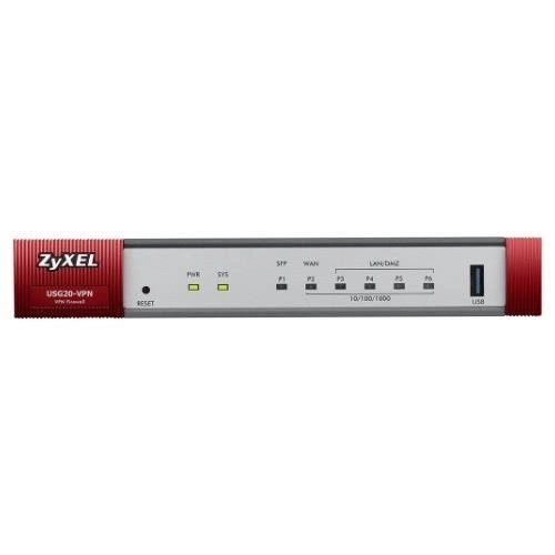 Security Zyxel USG20-VPN-EU0101F 4x RJ-45 10/100/1000 1x RJ-45 10/100/1000