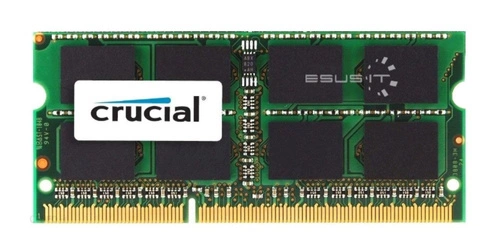 Mémoire RAM 1x 8GB Crucial SO-DIMM DDR3 1600MHz PC3-12800 | CT102464BF160B.M16FP