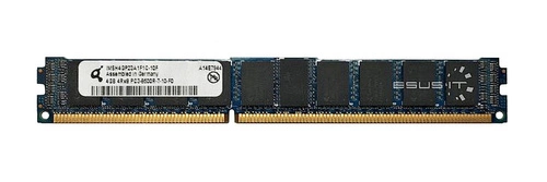 Mémoire RAM 1x 4GB QIMONDA ECC REGISTERED DDR3 1066MHz PC3-8500 RDIMM | IMSH4GP23A1F1C-10F