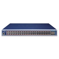 Commutateur Planet GS-5220-48P4X 48x 1Gb 4x SFP+