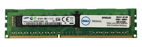 Mémoire RAM 1x 8GB Samsung ECC REGISTERED DDR3 1600MHz PC3-12800 RDIMM | M393B1G70QH0-YK0 