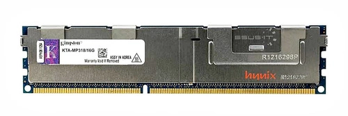 Mémoire RAM 1x 16GB Kingston ECC REGISTERED DDR3 1866MHz PC3-14900 RDIMM | KTA-MP318/16G