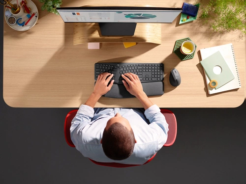 Clavier Sans fil Logitech ERGO K860 for Business QWERTZ (DE)