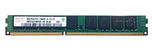 Mémoire RAM 1x 8GB Hynix ECC UNBUFFERED DDR3 1333MHz PC3-10600 UDIMM | HMT41GU7MFR8C-H9