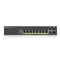 Commutateur Zyxel GS2220-10HP-EU0101F 8x 1Gb 2x RJ-45/SFP combo ports 180W PoE+