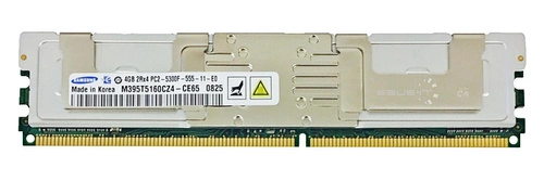 Mémoire RAM 1x 4GB Samsung FULLY BUFFERED DDR2 667MHz PC2-5300 FULLY BUFFERED | M395T5160CZ4-CE65