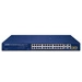 Commutateur Planet GSW-2824P 28x 1Gb 2x SFP 250 W PoE+