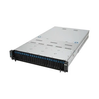 Plateforme serveur ASUS 2U RS720A-E12-RS12/10G/2.6kW/8NVMe/OCP 90SF02E1-M005U0 AMD x 2 DDR5 x 24 12 x 3.5" SATA/SAS/NVME PSU 1+1