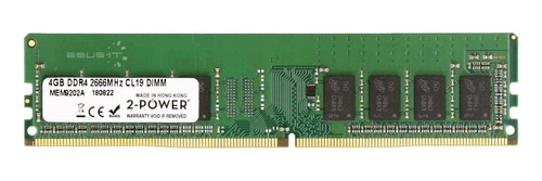 Mémoire RAM 1x 8GB 2-POWER NON-ECC UNBUFFERED DDR4 2666MHz PC4-21300 UDIMM | MEM9202A
