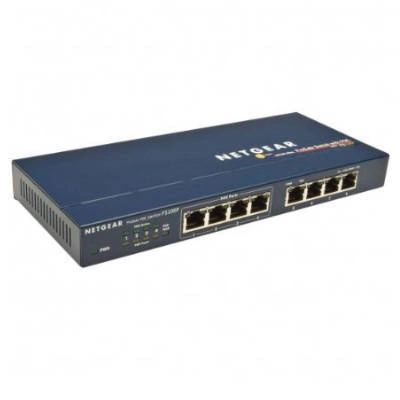 Switch Netgear FS108PEU 8x 10/100 53 W PoE