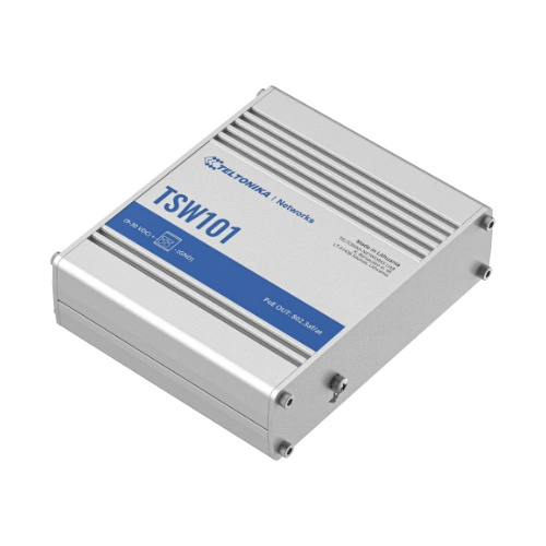 Commutateur Teltonika TSW101 5x 1Gb 60 W PoE+
