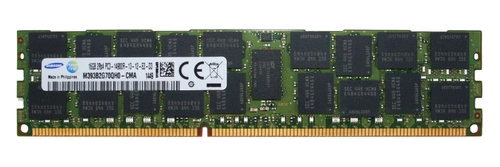 Mémoire RAM 1x 16GB Samsung ECC REGISTERED DDR3 1866MHz PC3-14900 RDIMM | M393B2G70QH0-CMA