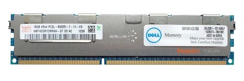 Mémoire RAM 1x 16GB Hynix ECC REGISTERED DDR3 4Rx4 1066MHz PC3-8500 RDIMM | HMT42GR7CMR4A-G7