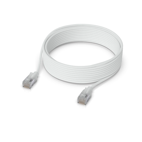 Kabel Ubiquiti UACC-Cable-Patch-EL-C6A-8M-W RJ-45 8m