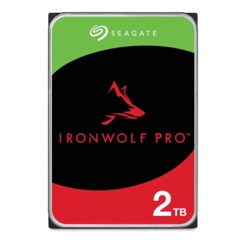 Disque dur Seagate IronWolf PRO 3.5'' HDD 2TB 7200RPM SATA 6Gb/s 256MB | ST2000NT001
