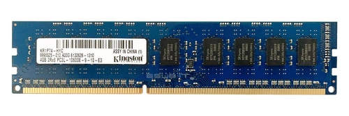Mémoire RAM 1x 4GB Kingston ECC UNBUFFERED DDR3 1333MHz PC3-10600 UDIMM | 9995525-012.A00G
