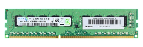 Mémoire RAM 1x 4GB Samsung ECC UNBUFFERED DDR3 1333MHz PC3-10600 UDIMM | M391B5273DH0-YH9