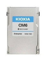 Disque dur SSD Kioxia CM6-V 1.6TB U.3 PCIe Gen4 1x4 TLC | KCM61VUL1T60