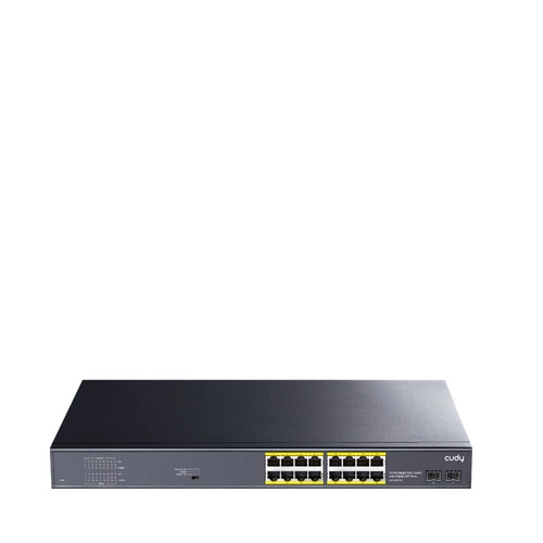 Commutateur Cudy 16x 1Gb 2x SFP 200 W PoE