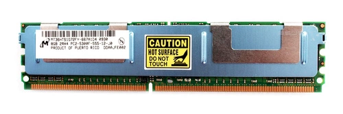 Mémoire RAM 1x 8GB Hynix FULLY BUFFERED DDR2 667MHz PC2-5300 FULLY BUFFERED | MT36HTS1G72FY-667