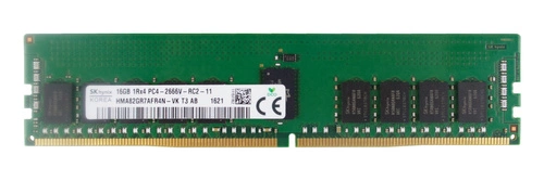 Mémoire RAM 1x 16GB Hynix ECC REGISTERED DDR4 1Rx4 2666MHz PC4-21300 RDIMM | HMA82GR7AFR4N-VK