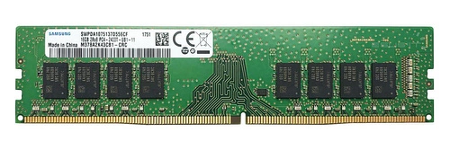 Mémoire RAM 1x 16GB Samsung NON-ECC UNBUFFERED DDR4 2400MHz PC4-19200 UDIMM | M378A2K43CB1-CRC