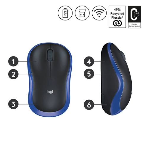 Sans fil souris Logitech M185 910-002239